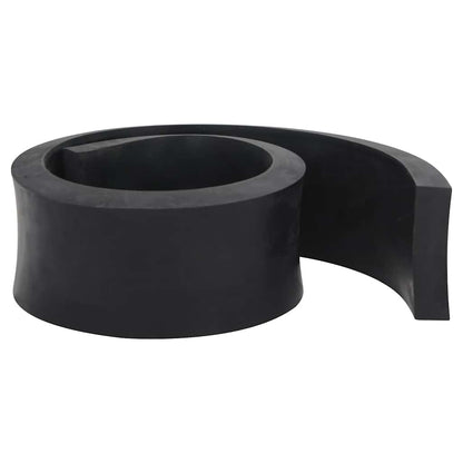 Rubber Edge for Snow Plow Black 120x8x2 cm