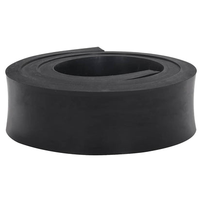 Rubber Edge for Snow Plow Black 150x8x2 cm