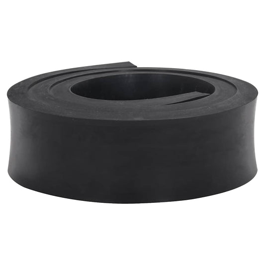 Rubber Edge for Snow Plow Black 150x8x2 cm