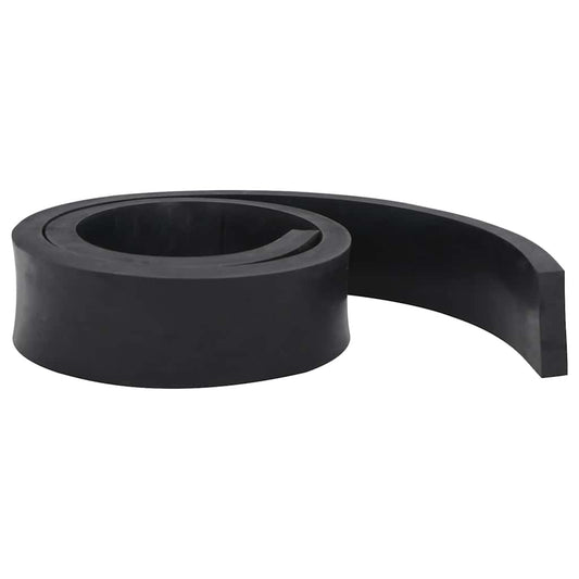 Rubber Edge for Snow Plow Black 150x8x2 cm
