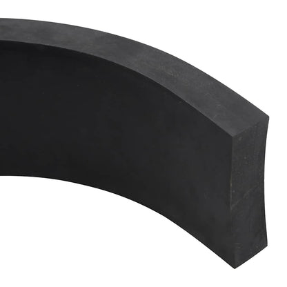 Rubber Edge for Snow Plow Black 150x8x2 cm