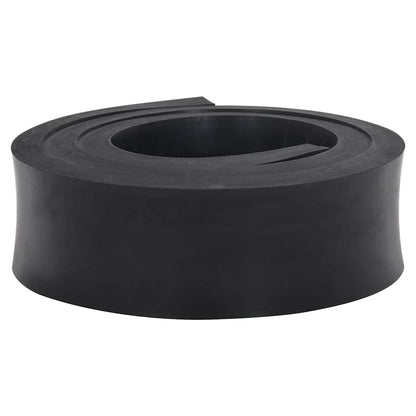 Rubber Edge for Snow Plow Black 180x8x2 cm