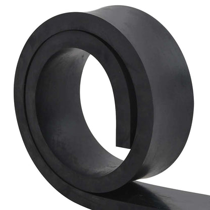 Rubber Edge for Snow Plow Black 180x8x2 cm