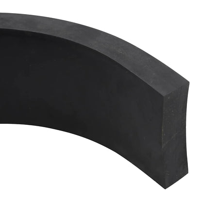 Rubber Edge for Snow Plow Black 200x8x2 cm