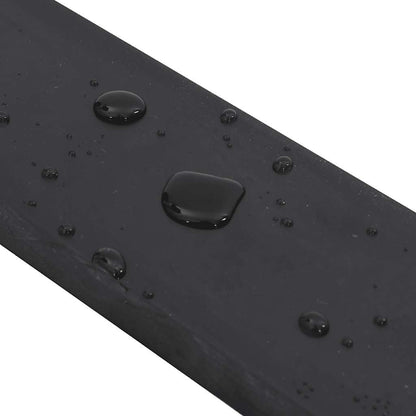 Rubber Edge for Snow Plow Black 300x8x2 cm