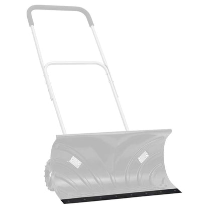 Rubber Edge for Snow Plow Black 300x8x2 cm