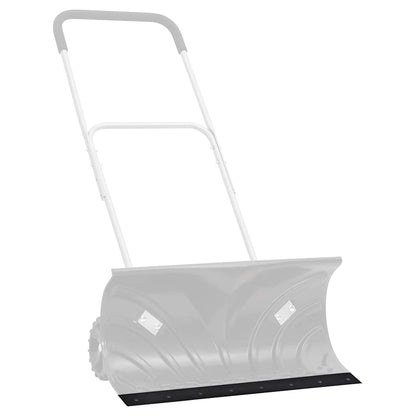 Rubber Edge for Snow Plow Black 120x15x2 cm