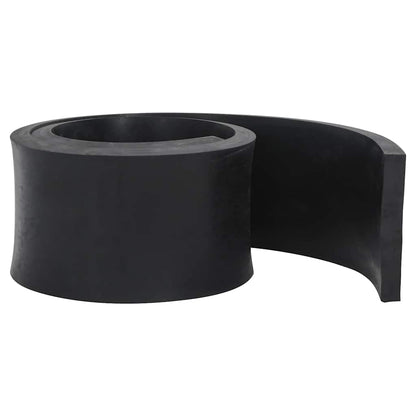 Rubber Edge for Snow Plow Black 150x15x2 cm