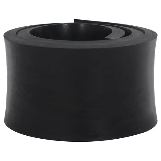 Rubber Edge for Snow Plow Black 180x15x2 cm