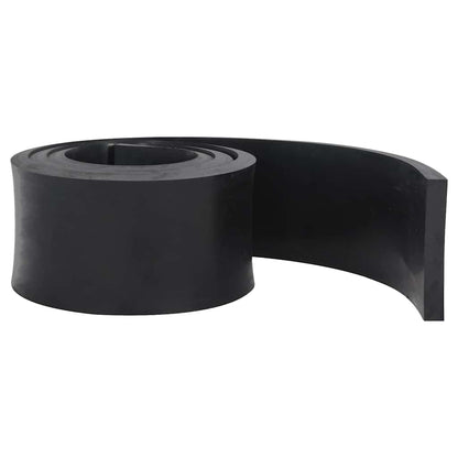 Rubber Edge for Snow Plow Black 250x15x2 cm