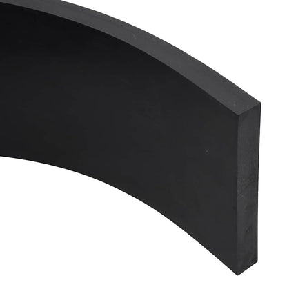 Rubber Edge for Snow Plow Black 300x15x2 cm