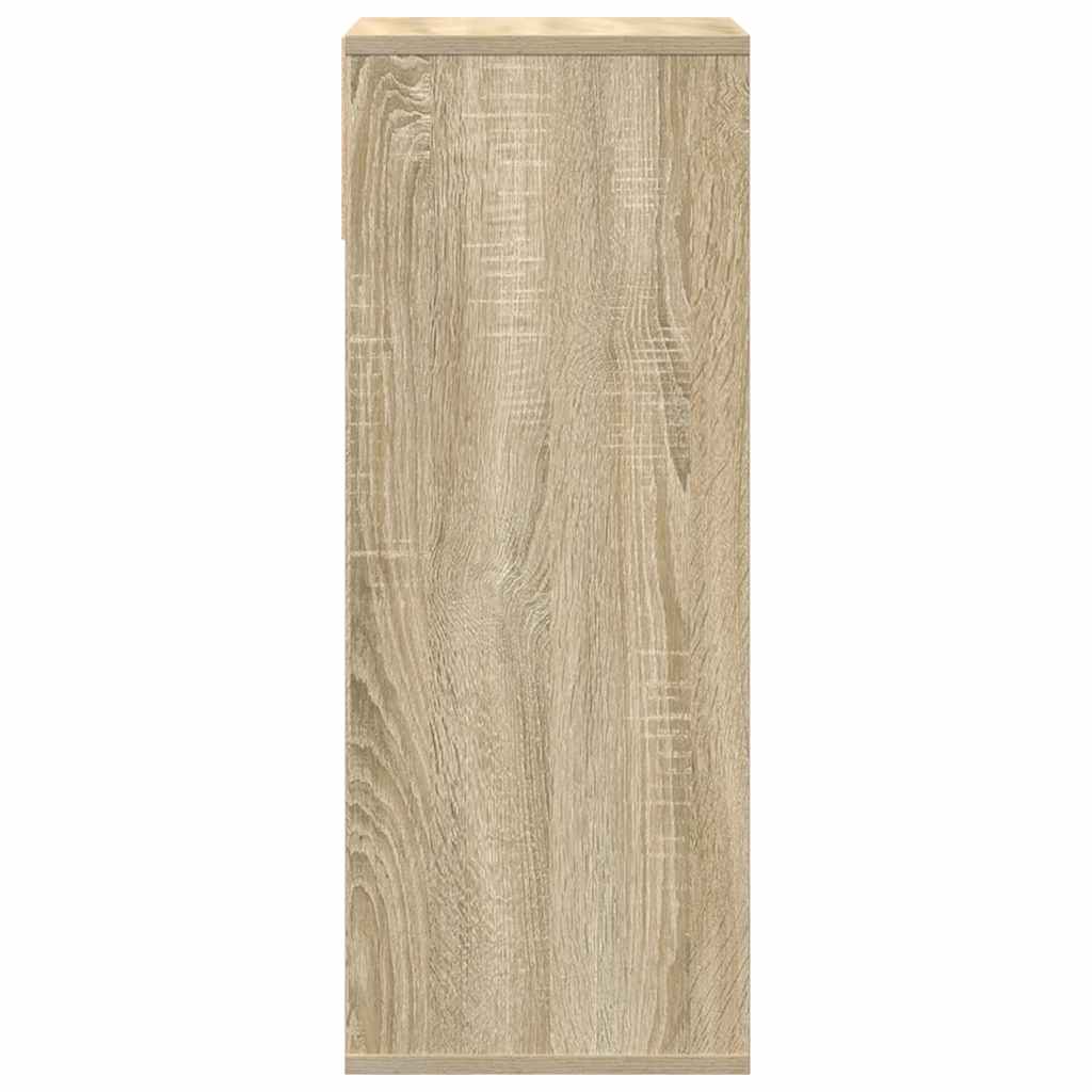 Book Cabinet Sonoma Oak 34x31x80 cm Engineered Wood