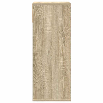 Book Cabinet Sonoma Oak 34x31x80 cm Engineered Wood