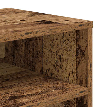 Book Cabinet Old Wood 66x31x80 cm Engineered Wood