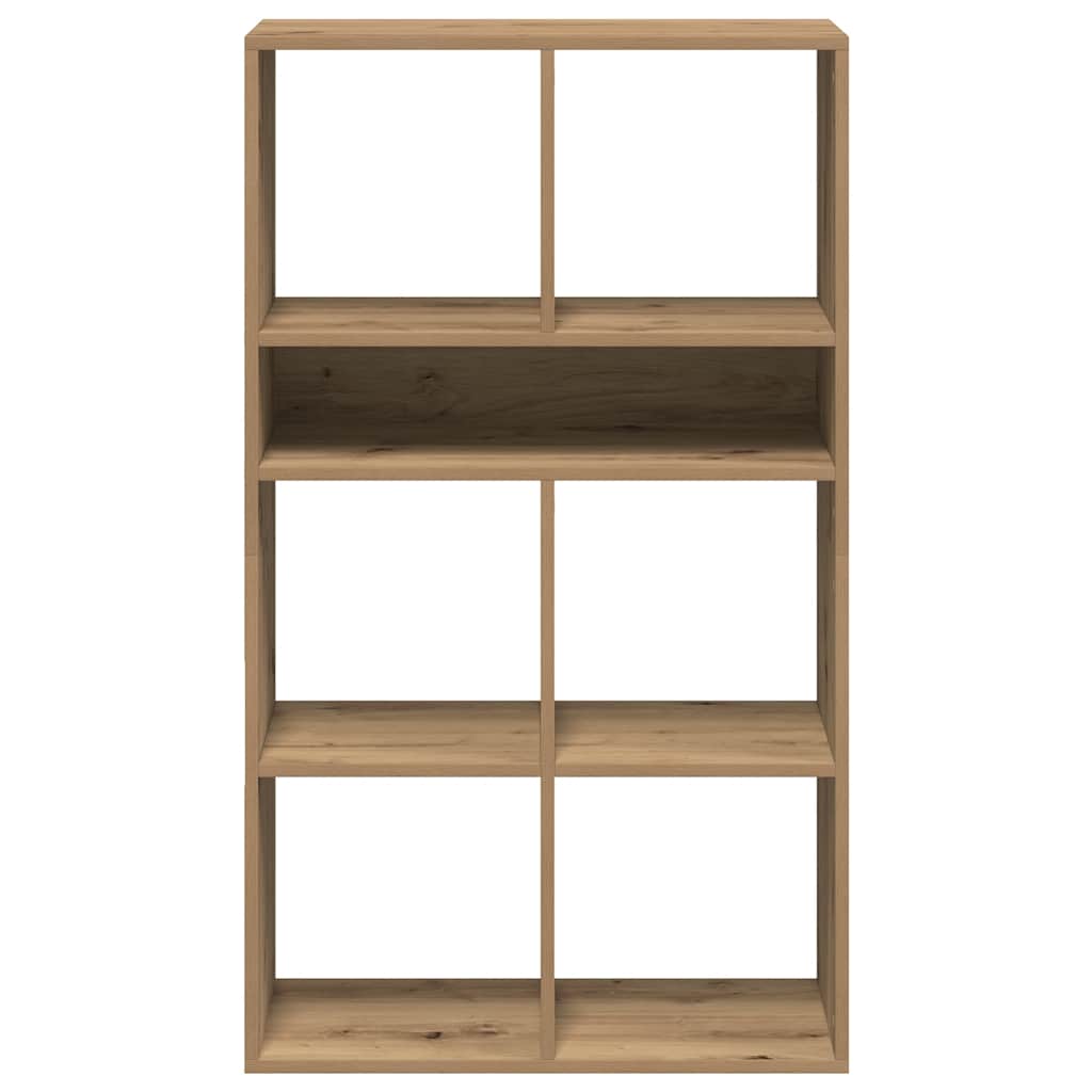 Book Cabinet Artisan Oak 66x31x112 cm Engineered Wood