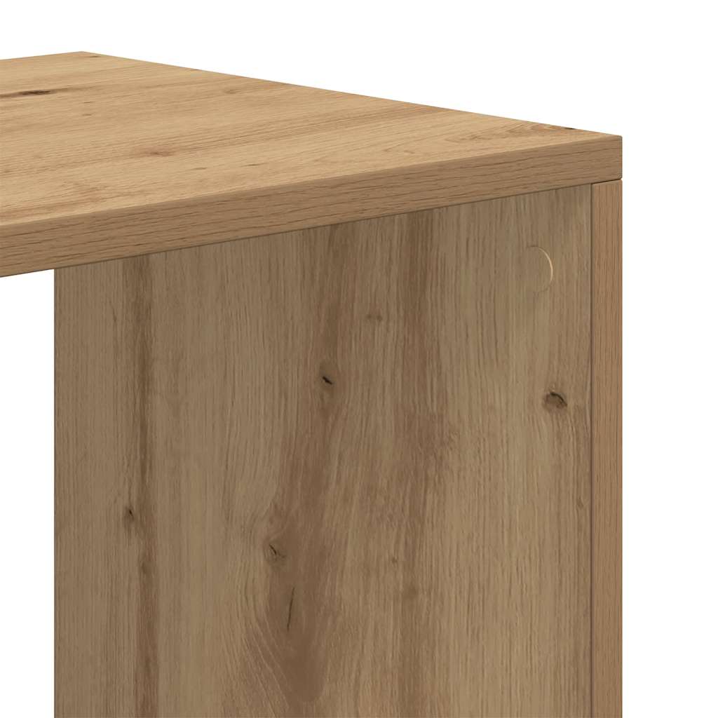 Book Cabinet Artisan Oak 66x31x112 cm Engineered Wood