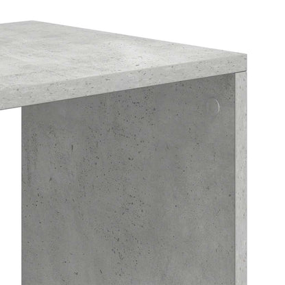 Book Cabinet Concrete Grey 66x31x112 cm Engineered Wood