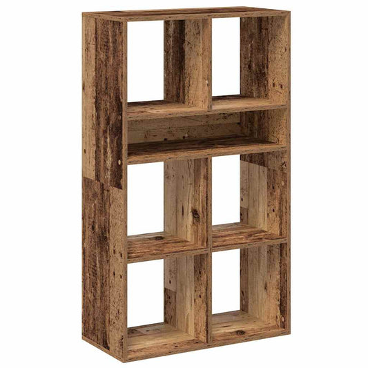 Book Cabinet Old Wood 66x31x112 cm Engineered Wood