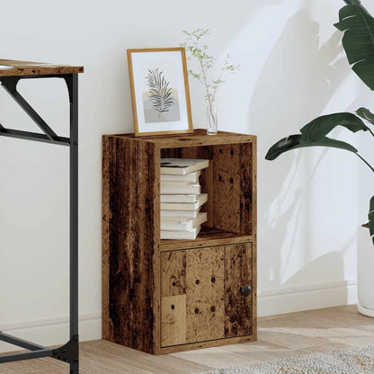 Bookcase Old Wood 31x24x52 cm Engineered Wood
