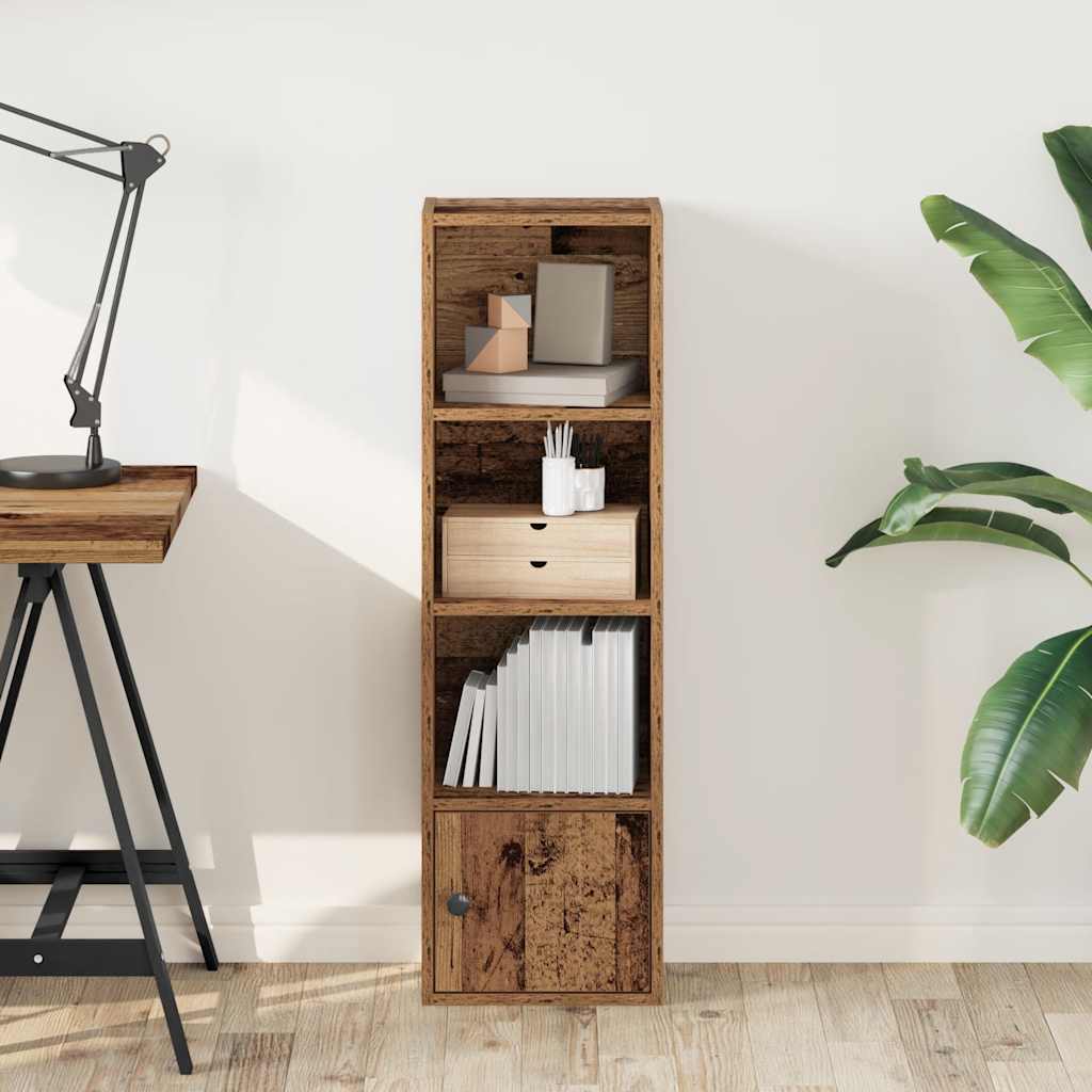 Bookcase Old Wood 31x24x102 cm Engineered Wood