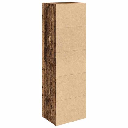Bookcase Old Wood 31x24x102 cm Engineered Wood