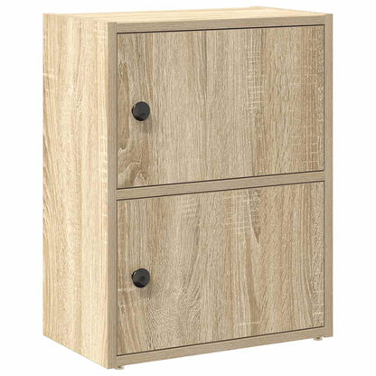 Bookcase Sonoma Oak 40x24x52 cm Engineered Wood