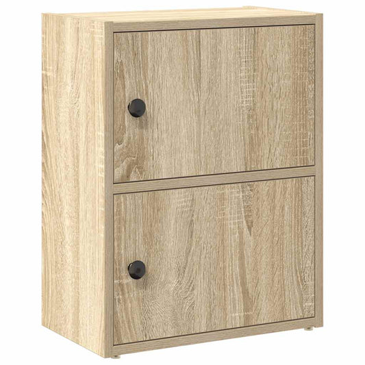 Bookcase Sonoma Oak 40x24x52 cm Engineered Wood