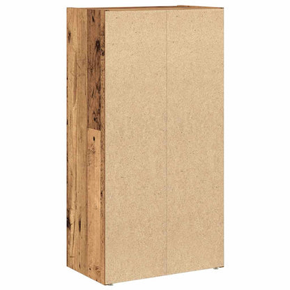 Bookcase Old Wood 40x24x77 cm Engineered Wood