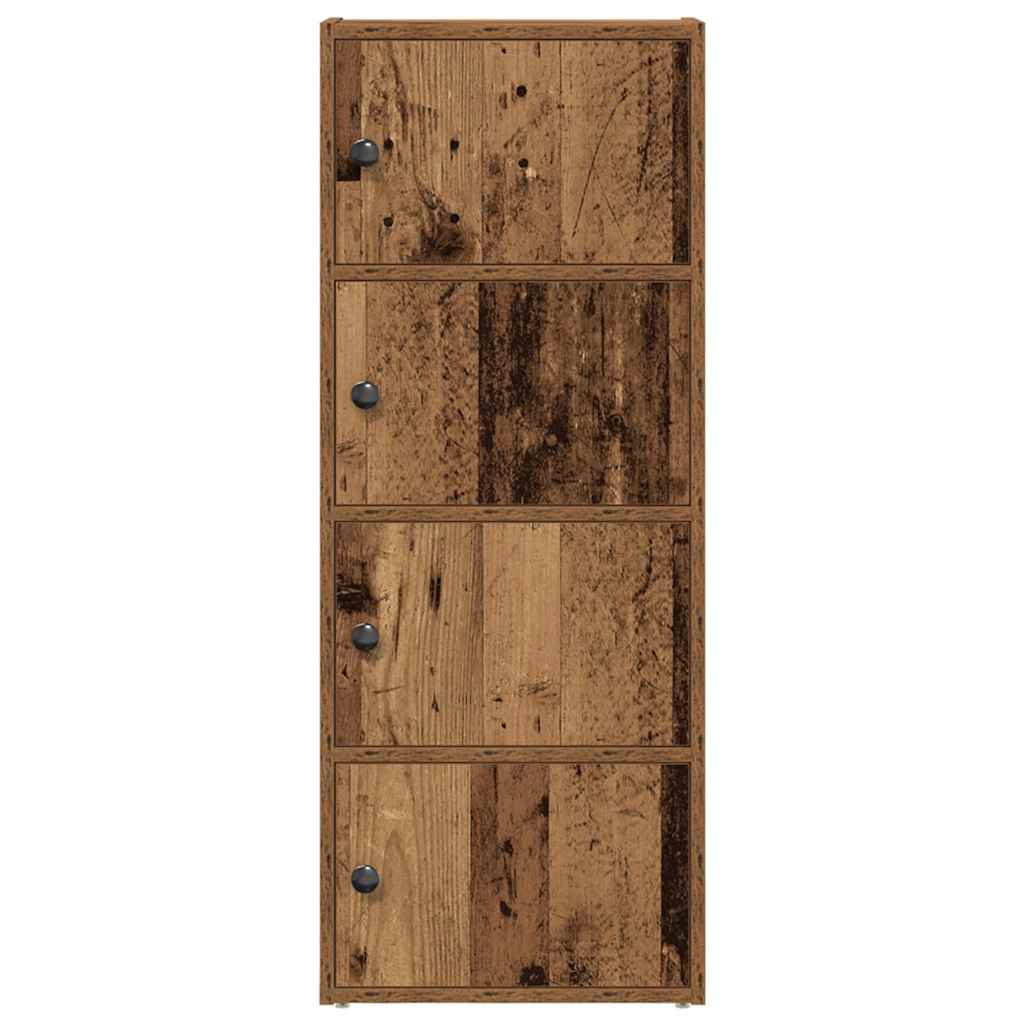 Bookcase Old Wood 40x24x102 cm Engineered Wood