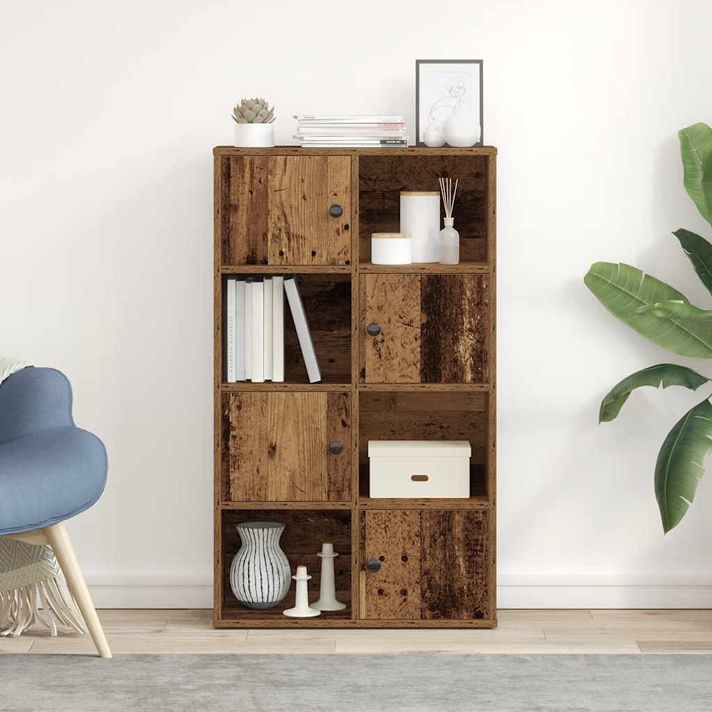 Bookcase Old Wood 60x24x101.5 cm Engineered Wood