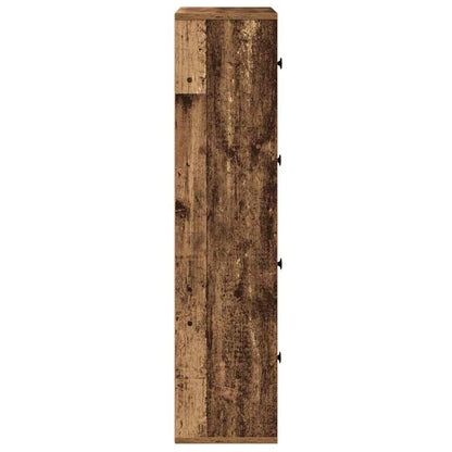Bookcase Old Wood 60x24x101.5 cm Engineered Wood