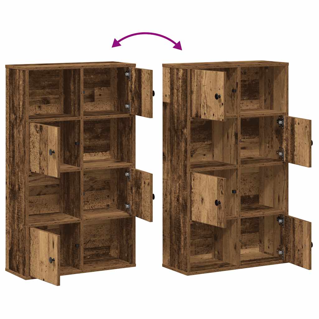 Bookcase Old Wood 60x24x101.5 cm Engineered Wood