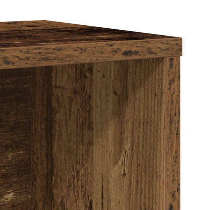 Bookcase Old Wood 60x24x101.5 cm Engineered Wood