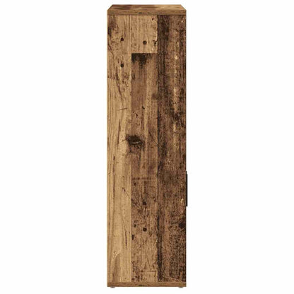 Bookcase Old Wood 60x24x85 cm Engineered Wood