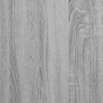 Desk Grey Sonoma 102x50x75 cm Engineered Wood