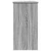 Desk Grey Sonoma 80x40x75 cm Engineered Wood