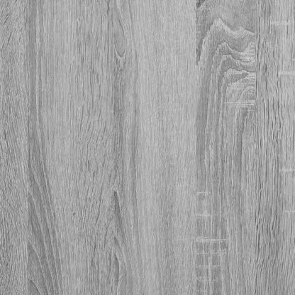 Desk Grey Sonoma 80x40x75 cm Engineered Wood