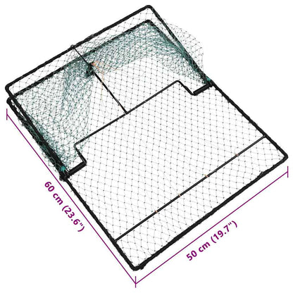 Bird Trap Folding Green 19.69 x 23.62 x 0.75 in Polyethylene