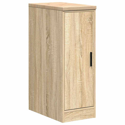 Garage Storage Cabinet Sonoma Oak 30x51x85 cm Solid Wood Pine