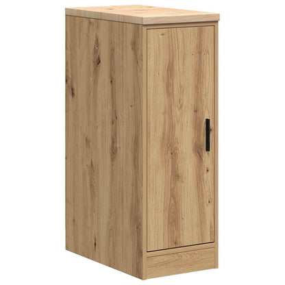 Garage Storage Cabinet Artisan Oak 30x51x85 cm Solid Wood Pine