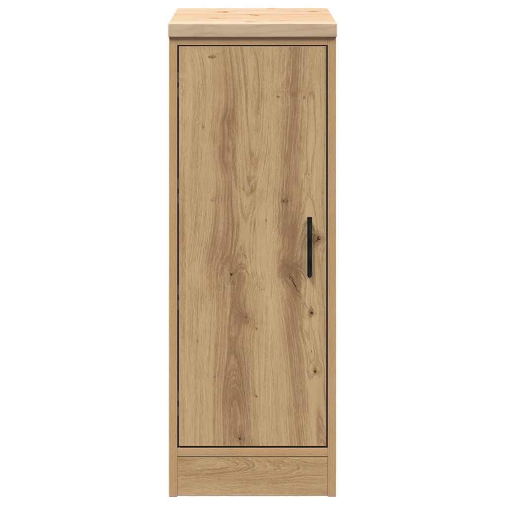 Garage Storage Cabinet Artisan Oak 30x51x85 cm Solid Wood Pine