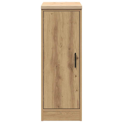 Garage Storage Cabinet Artisan Oak 30x51x85 cm Solid Wood Pine