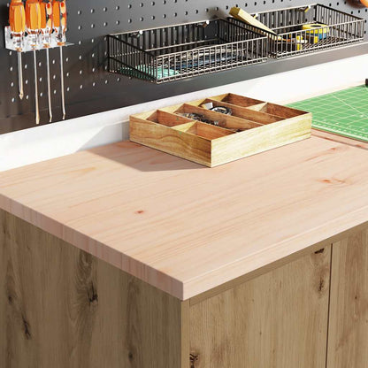 Garage Storage Cabinet Artisan Oak 60x51x85 cm Solid Wood Pine