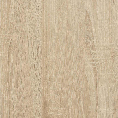 Garage Storage Cabinet Sonoma Oak 30x51x85 cm Solid Wood Pine