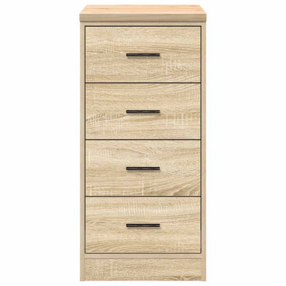 Garage Storage Cabinet Sonoma Oak 40x51x85 cm Solid Wood Pine