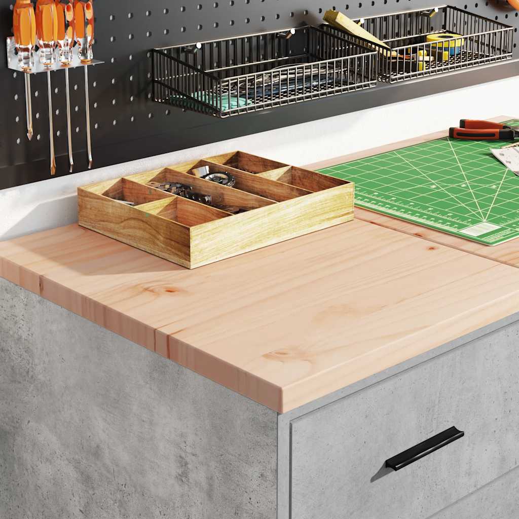 Garage Storage Cabinet Concrete Grey 40x51x85 cm Solid Wood Pine
