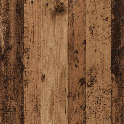 Garage Storage Cabinet Old Wood 40x51x85 cm Solid Wood Pine
