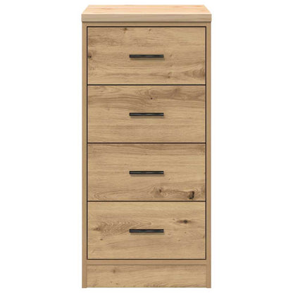 Garage Storage Cabinet Artisan Oak 40x51x85 cm Solid Wood Pine