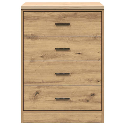 Garage Storage Cabinet Artisan Oak 60x51x85 cm Solid Wood Pine
