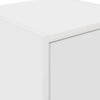 Garage Wall Cabinets 2 pcs White Engineered Wood